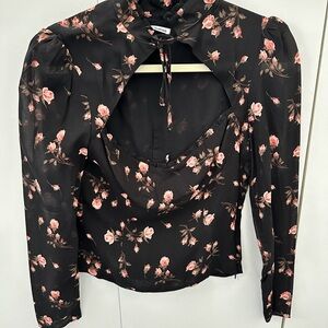 Reformation Floral Top